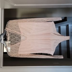 NWT Peach Lace Bodysuit